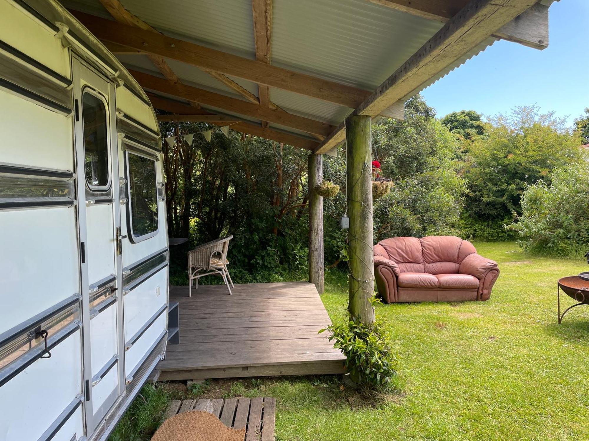 The Quarry Caravan Falmouth Exterior foto